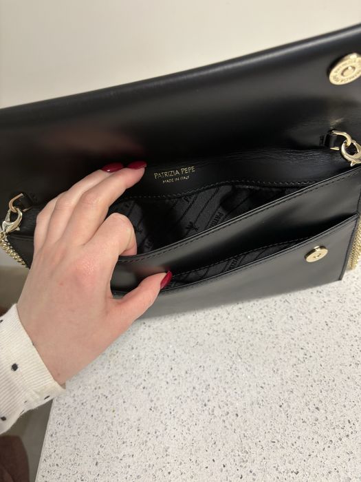 Patrizia Pepe, made in italy,  шкіряна сумка, оригінал