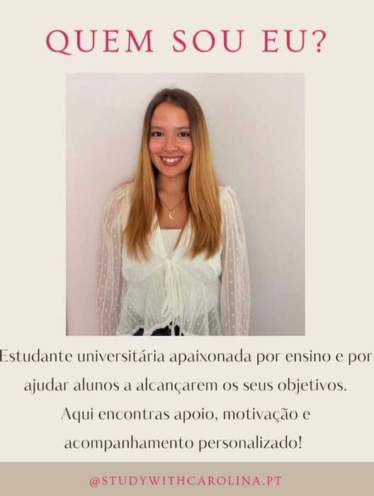 Explicações Português e Inglês (1º ao 12º ano)