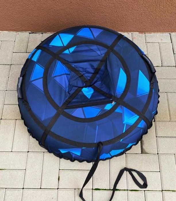 Надійний тюбінг плюшка таблетка надувний санки зимовий ватрушка тюбинг