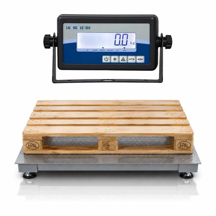 Waga pomostowa licząca 3000kg 3T 150x150 RS232 CE Lilascale ECO
