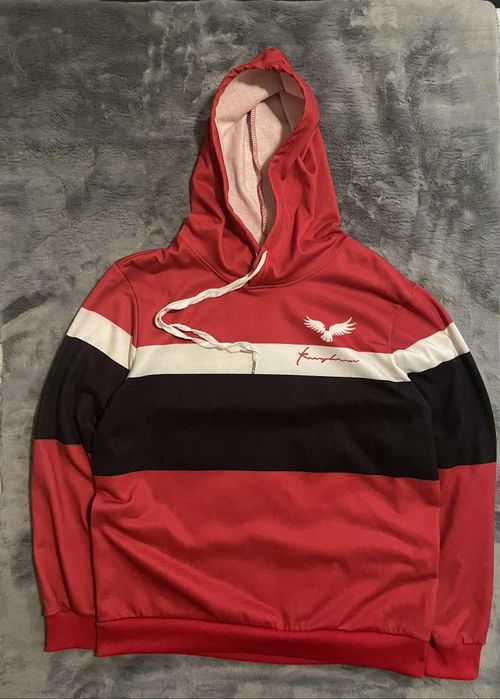 Shein Hoddie vermelho Tamanho L