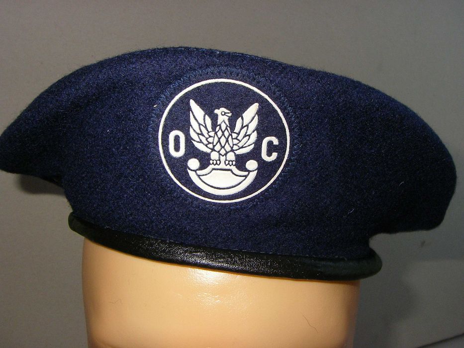 Beret Obrona Cywilna z czasów Prl-u