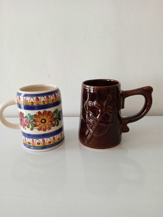 Kufel kamionkowy ceramiczny