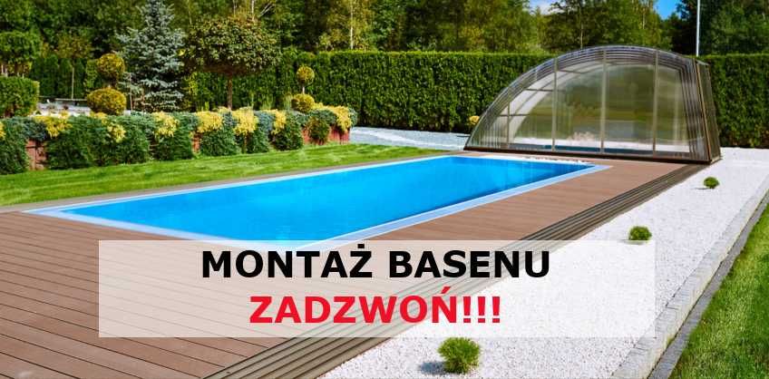 Montaż basenu, basen ogrodowy, Montaż basenów, Basenlandia pl