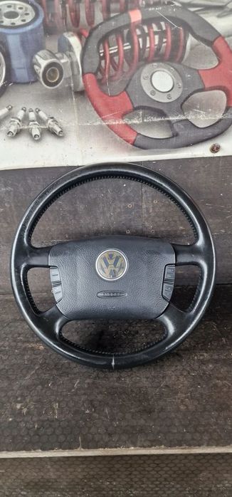 kierownica skóra multifunkcja vw passat b5 3b0