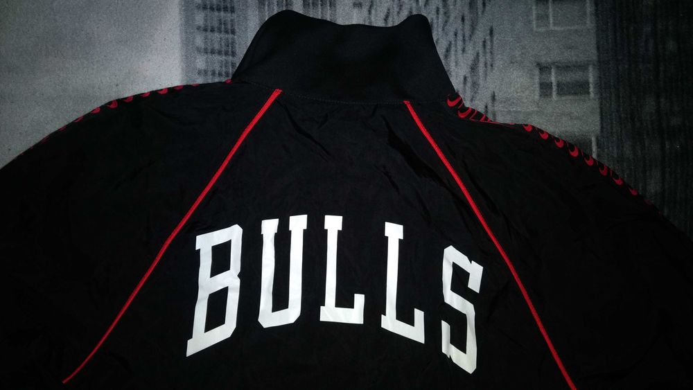 Bluza męska Nike Basketball NBA 75 Anniversary BULLS czarna rozmiar S