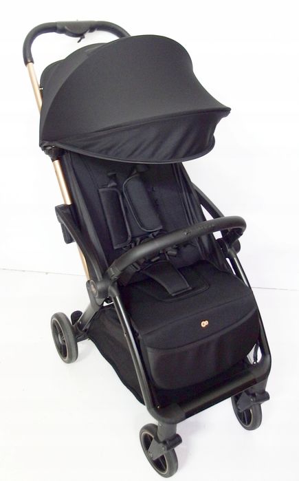 kinderkraft apino lekki wózek spacerowy raven black do 22 kg