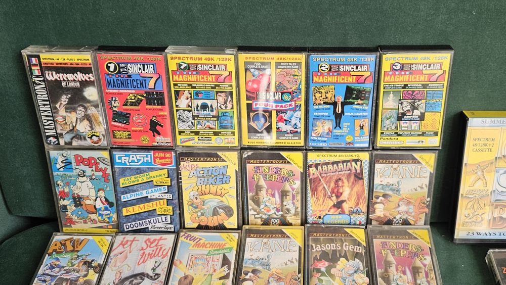 48 kaset ZX Spectrum - gry i oprogramowanie