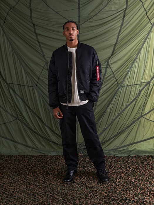 ‼️ РЕДКАЯ МОДЕЛЬ Alpha Industries ALD249 Ma 1 Mod Flight Jacket Black