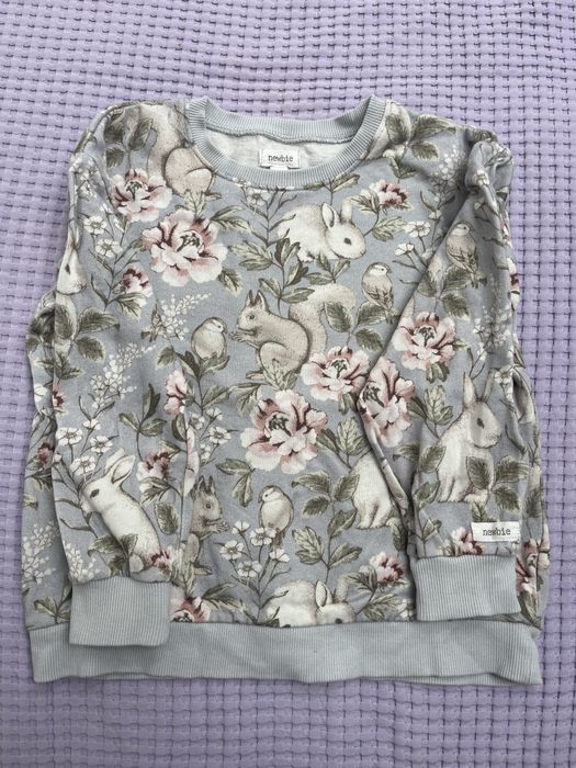 Bluza w króliczki Newbie 110/116
