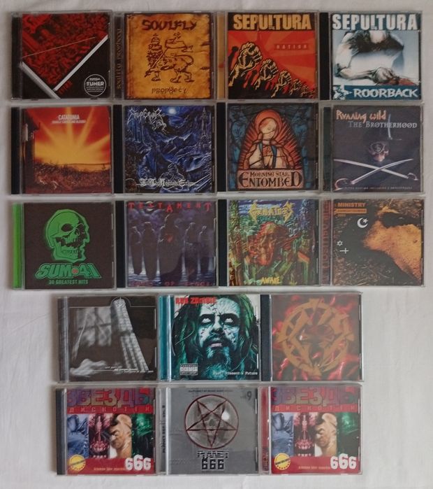 Продам CD  всі по 100 неофіційні видання