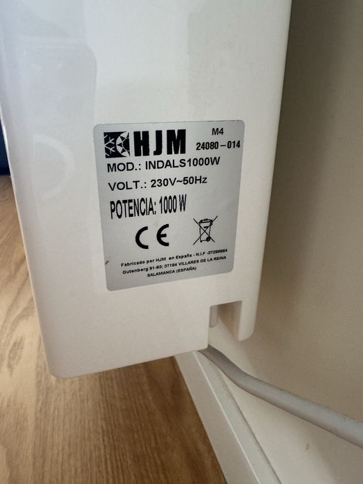 Radiadores Elétricos HJM Indals – Como Novos – c/ Garantia