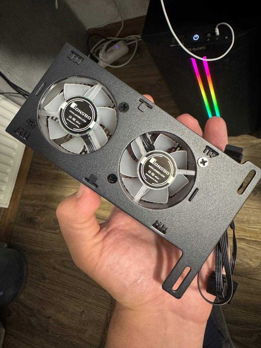 Кулер для Оперативної Пам'яті Jonsbo NF-2 ARGB Dual-Fan Memory Cooler