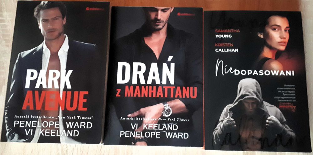 Vi Keeland Drań z Manhattanu,Park Avenue i Samanta Young Niedopasowani