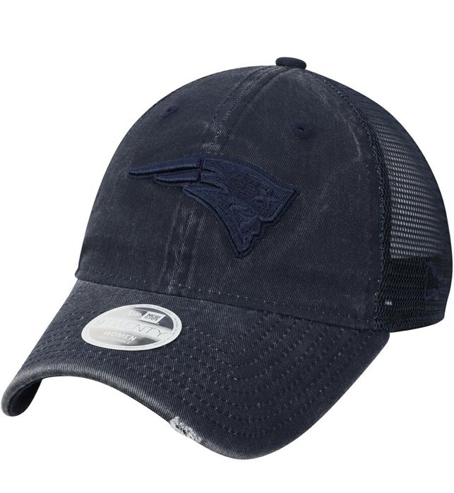 Бейзболка кепка жіноча New Era Navy New England  Patriots Оригінал