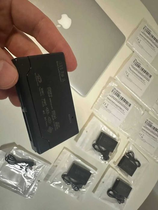 Кардрідер USB 21в1 SD microSD SDHC CF XD MS MS Duo MMC M2 miniSD карт пам'яті