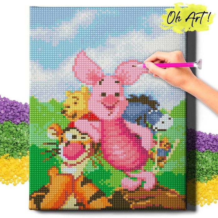 Obrazki z haftu diamentowego