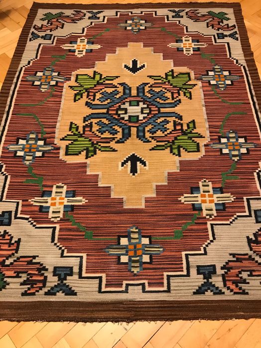 Kilim wełniany stary