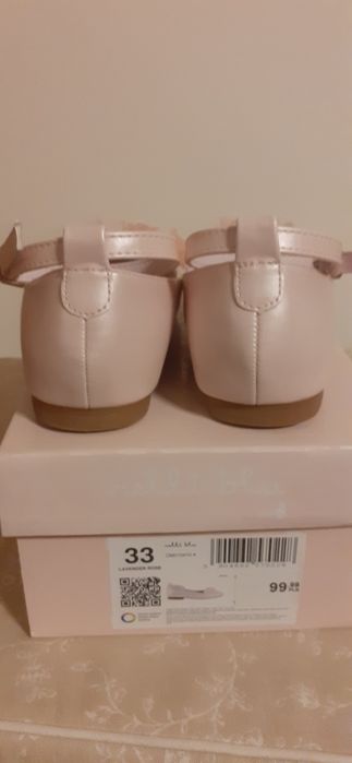 Pantofelki balerinki roz.33