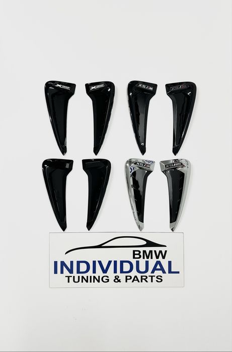 Жабры BMW X5 F15 X5M F85 вставки в крылья жабра накладки на крила f15