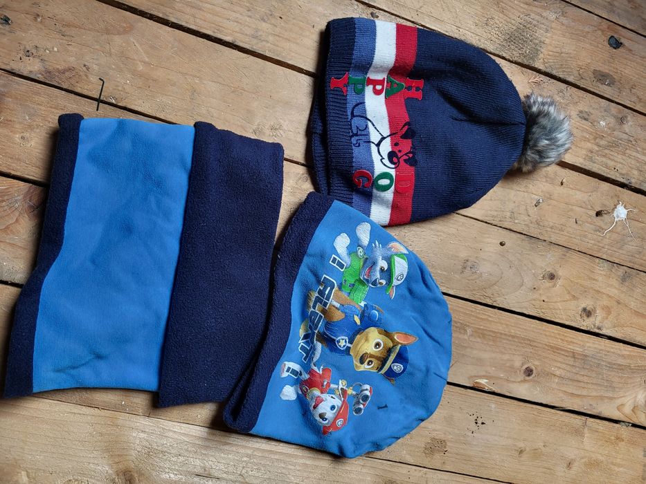 Sprzedam zestaw czapek dla chłopca