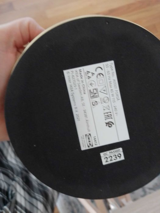 15€ - Negociavel -Candeeiro de secretária Ikea FORSÅ