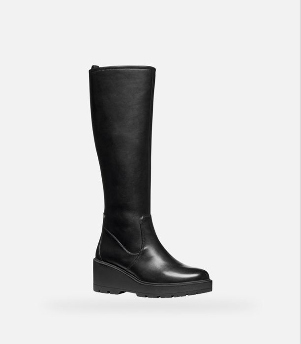 Botas altas com cunha Geox tam 37.5