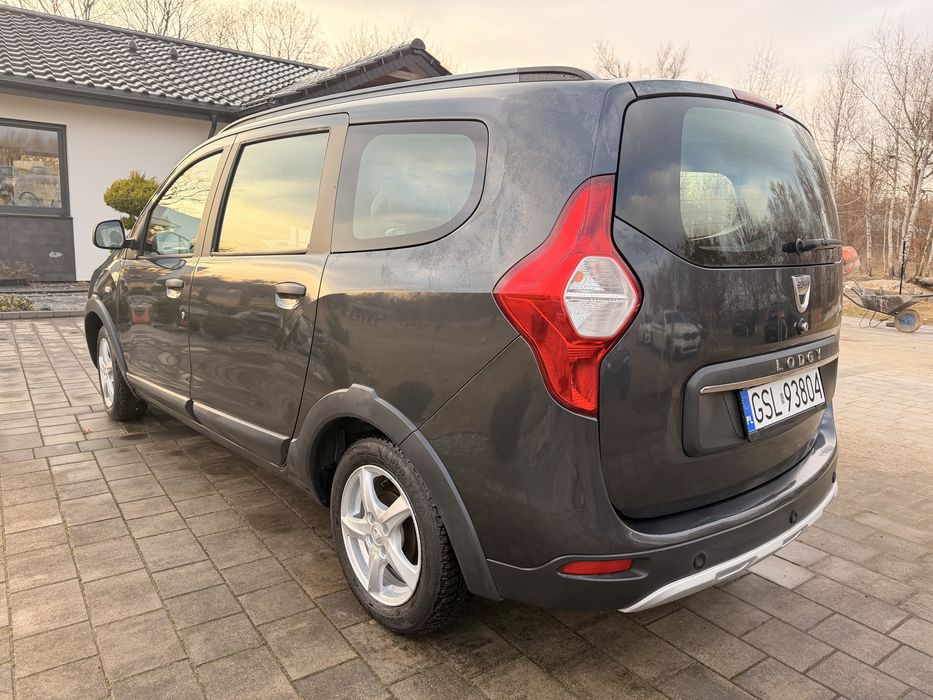 Dacia lodgy stepway 2017 rok 1.2 benzyna swiezo sprowadzony super stan
