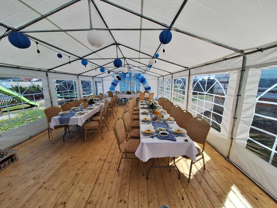 Namioty imprezowe, dmuchane zjeżdżalnie, maskotki, dekoracje - wynajem