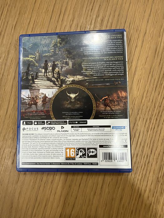 Jogo PS5 Resonance A Plague Tale Legacy
