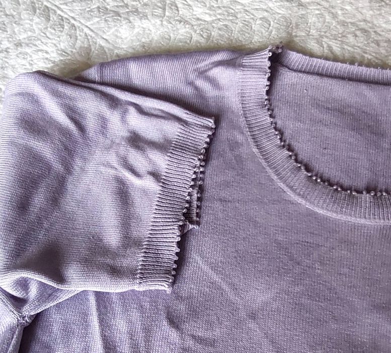 Sweterek z krótkim rękawem