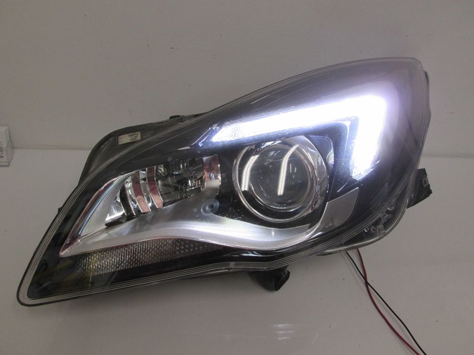 Opel Insignia Naprawa Regeneracja Reflektorów   LED Xenon