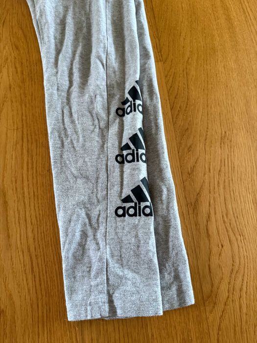 Szare Legginsy Adidas S