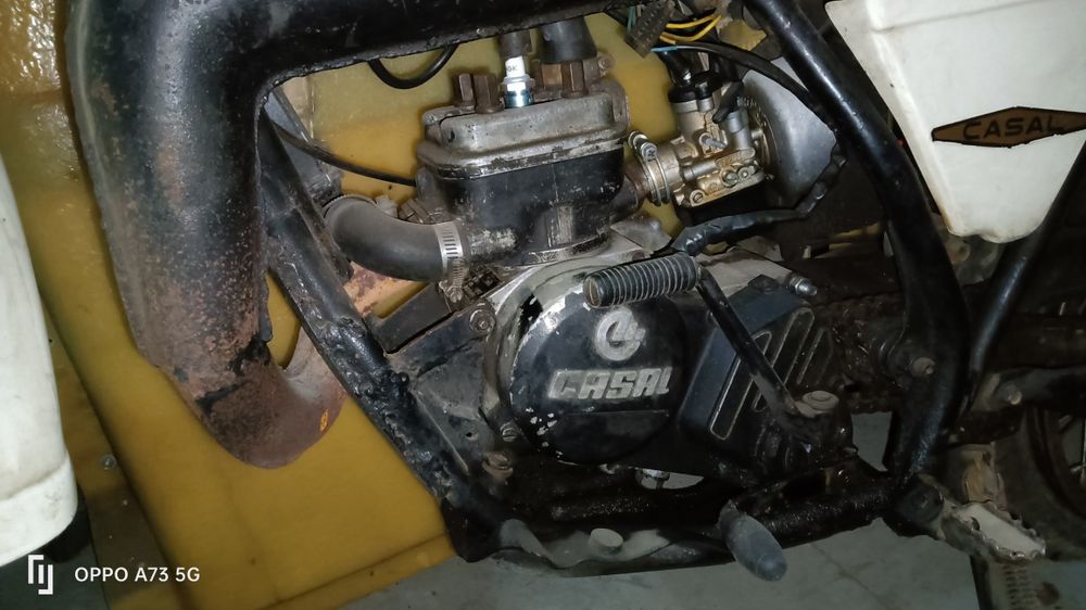 Motor casal 6 a água a trabalhar