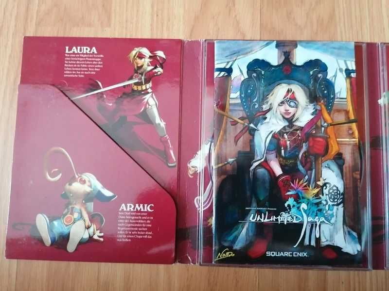 Unlimited Saga PS2 completo!