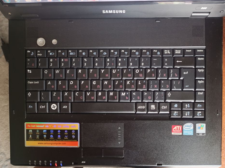 Продам ноутбук Samsung R60