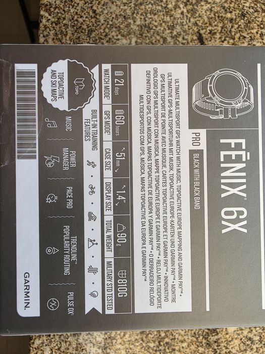 Garmin fénix 6x pro445254745404876801