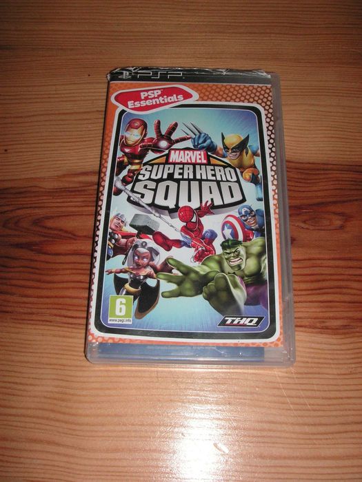 Jogo PSP Portabl Marvel Sup Hero Squad, Up Altamente, Geronimo Stilton