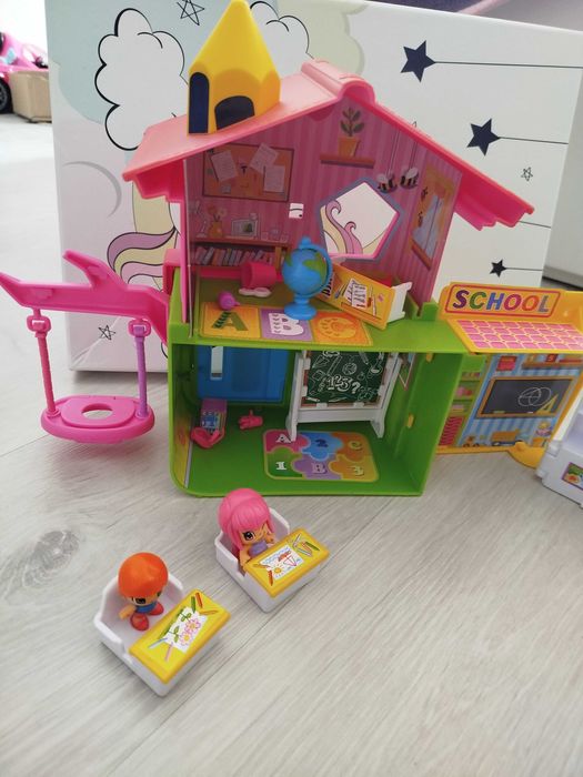 Pinypon escola completa ótimo estado