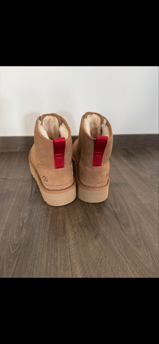 Угги Ugg neumel platform zipper zip chestnut і чорні. Оригінал!