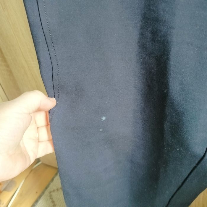 Spodnie damskie eleganckie granatowe MiR 50