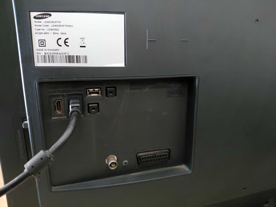 LCD Samsung 40" em excelentes condições