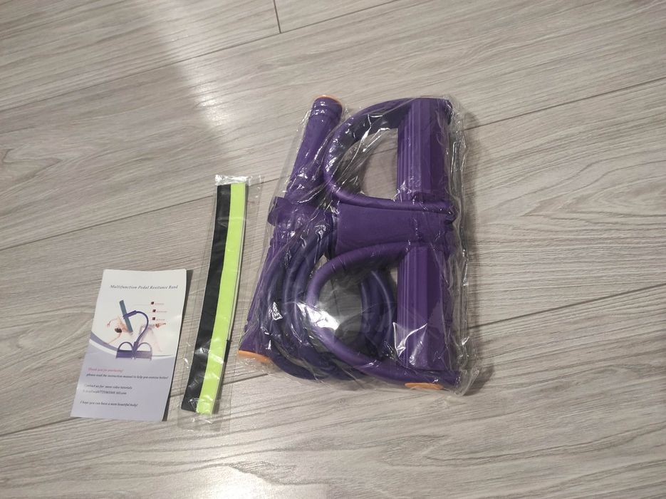 Ekspander do ćwiczeń taśmy oporowe fioletowe