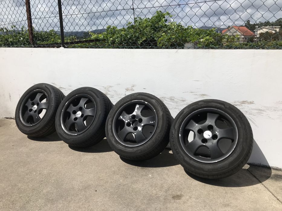 Jantes Rial 15 4x108 originais com pneus