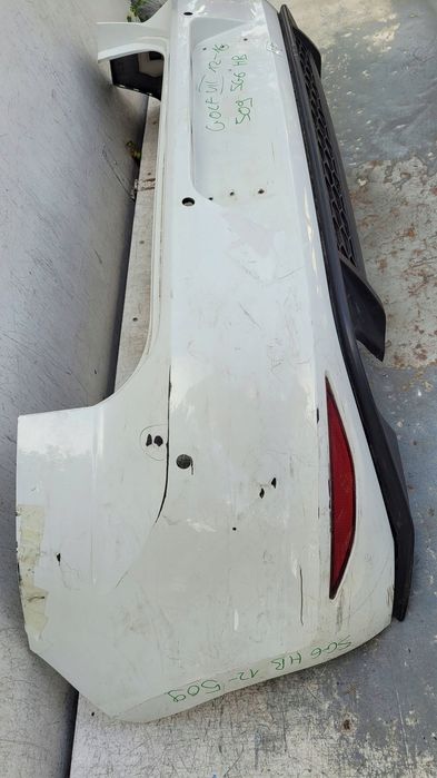 volkswagen golf vii 7 gti 5g6 zderzak tylny tył