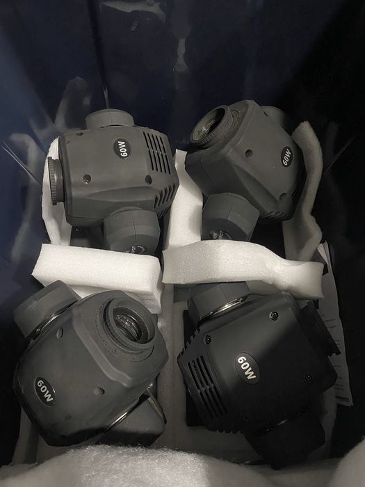 4x mini spot’s 60W