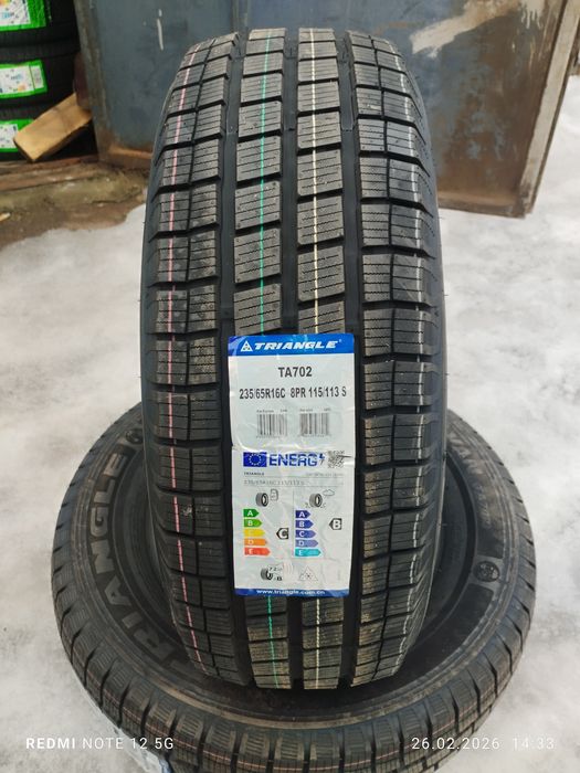 Шини Всесезонні 235/65 R16C Triangle SeasonX Van TA702