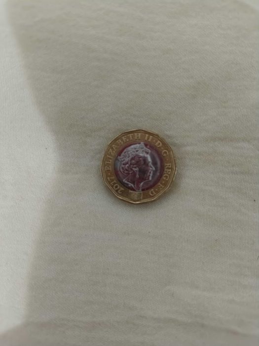 Moeda One Pount Inglaterra