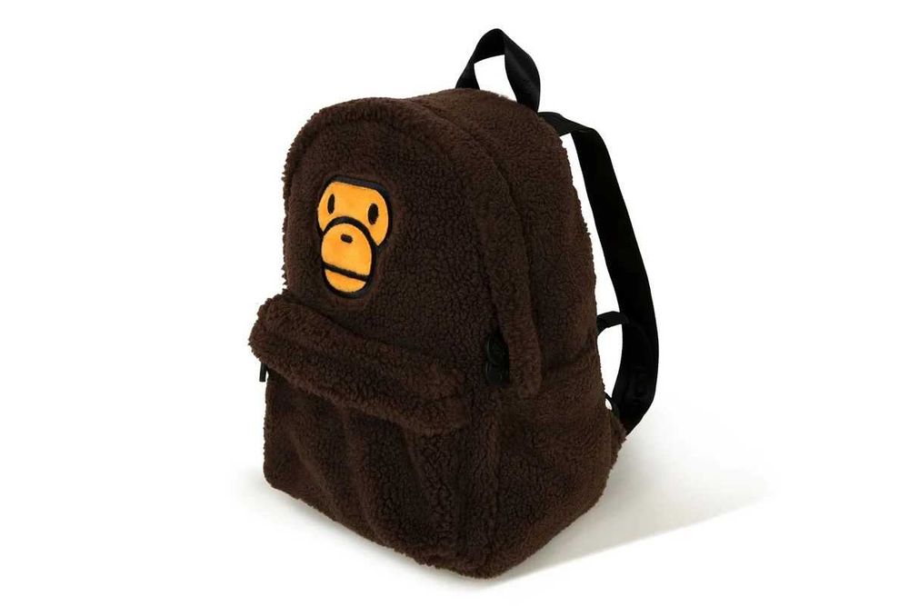 Рюкзак Bape Baby Milo Mini у коричневому кольорі.