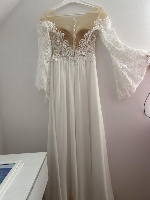 Sprzedam suknię ślubną w stylu boho